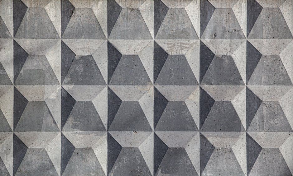 Concrete Glam visual inspiration with leather