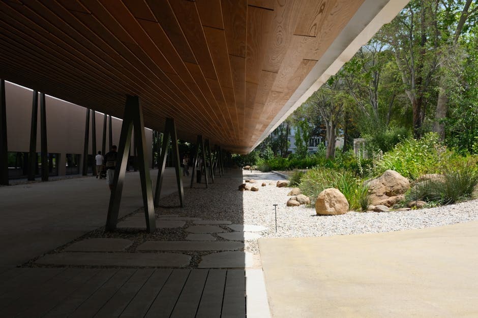Sustainable Biophilic Scandinavian Architecture architecture example featuring recycled glass
