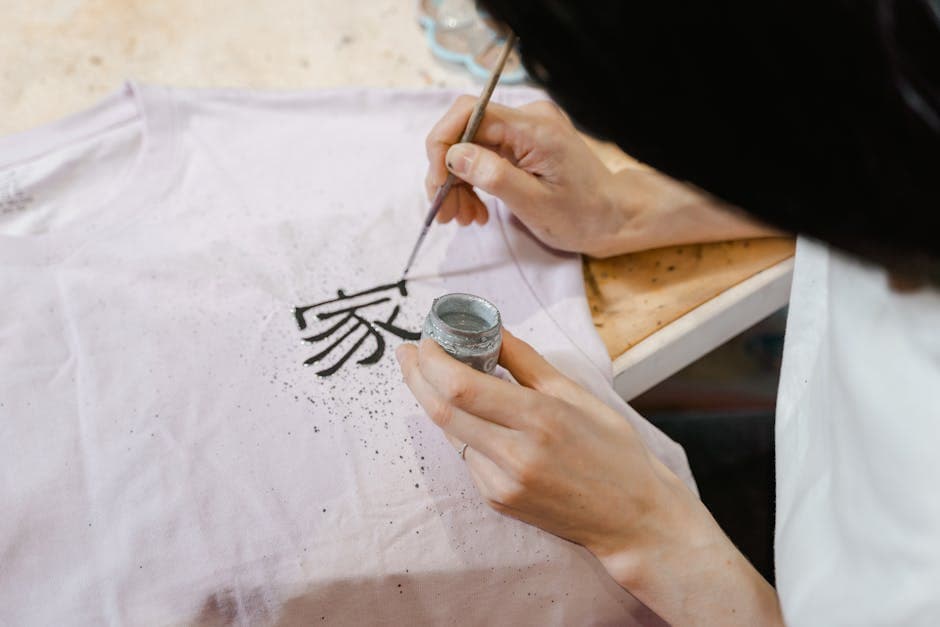 Cyberpunk Calligraphy moodboard image showing brush lettering