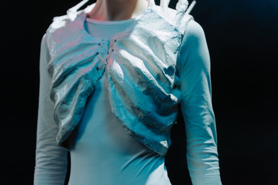 Avant-Garde Deconstructionist outfit example featuring leather