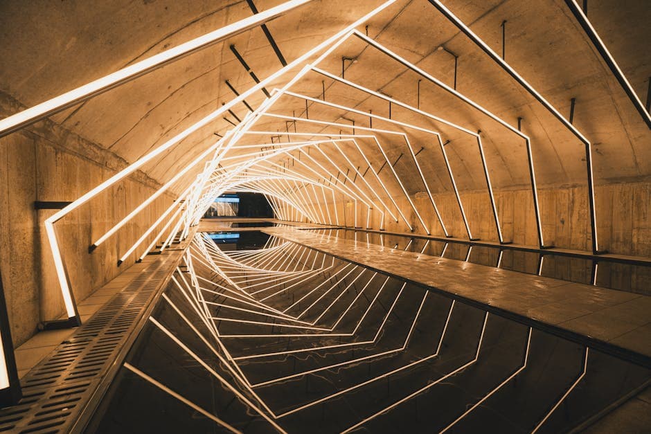 Biophilic Cyberpunk visual inspiration with glass