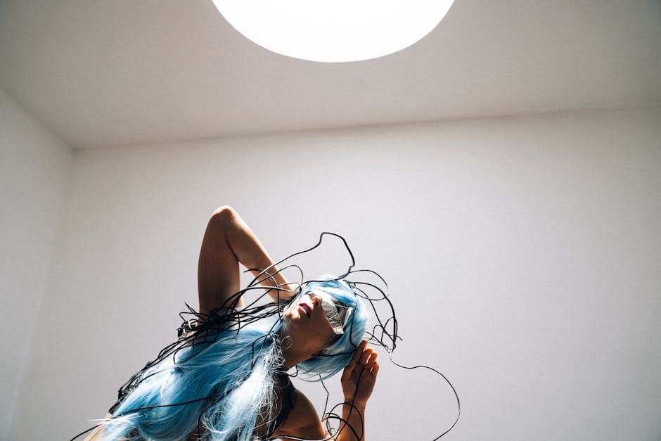 Cyberpunk Brutalism visual inspiration with exposed wiring