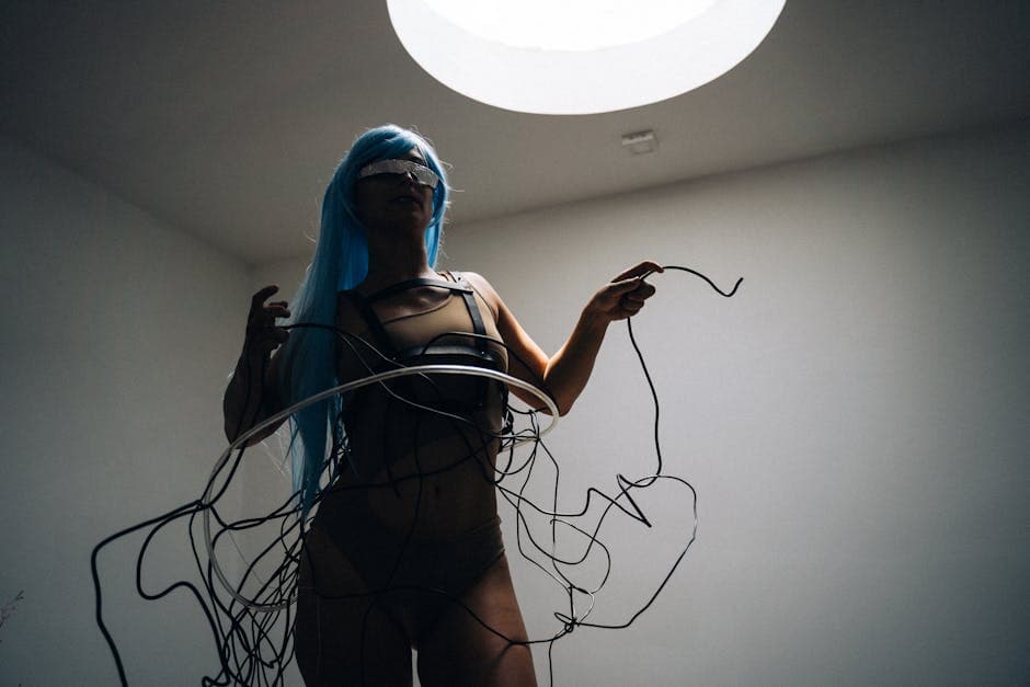 Cyberpunk Nouveau visual inspiration with circuit boards