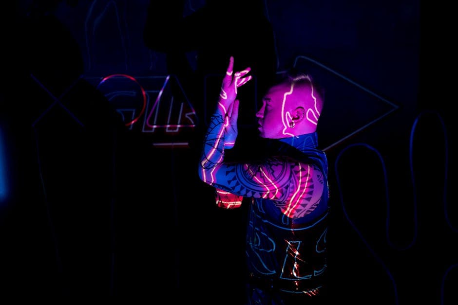 Cyberpunk Shibari moodboard image showing high-performance synthetics