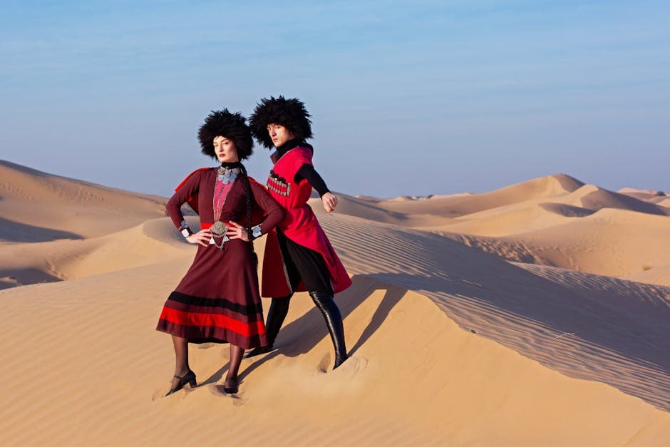 Desert Nomad Chic outfit idea with linen