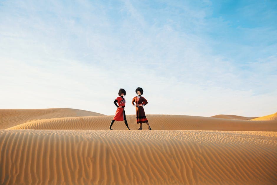 Desert Nomad Chic moodboard image showing cotton