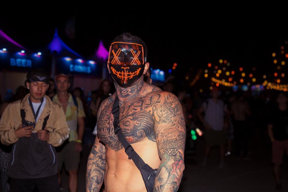 Baroque Rave outfit example featuring lace