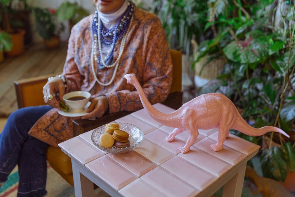 Grandma-Core Maximalism visual inspiration with velvet