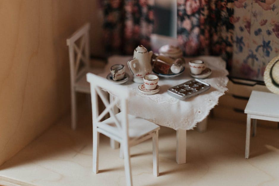 Haunted Dollhouse Chic aesthetic idea with velvet