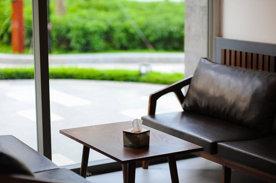 Maritime Modern aesthetic example featuring wood