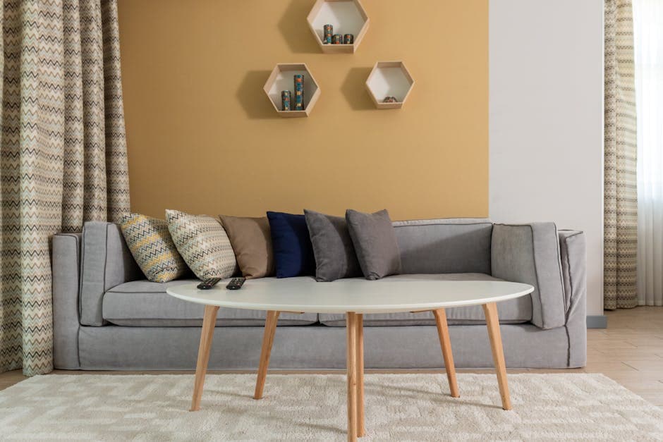 Mid-Century Modern Scandinavian branding idea with sustainable