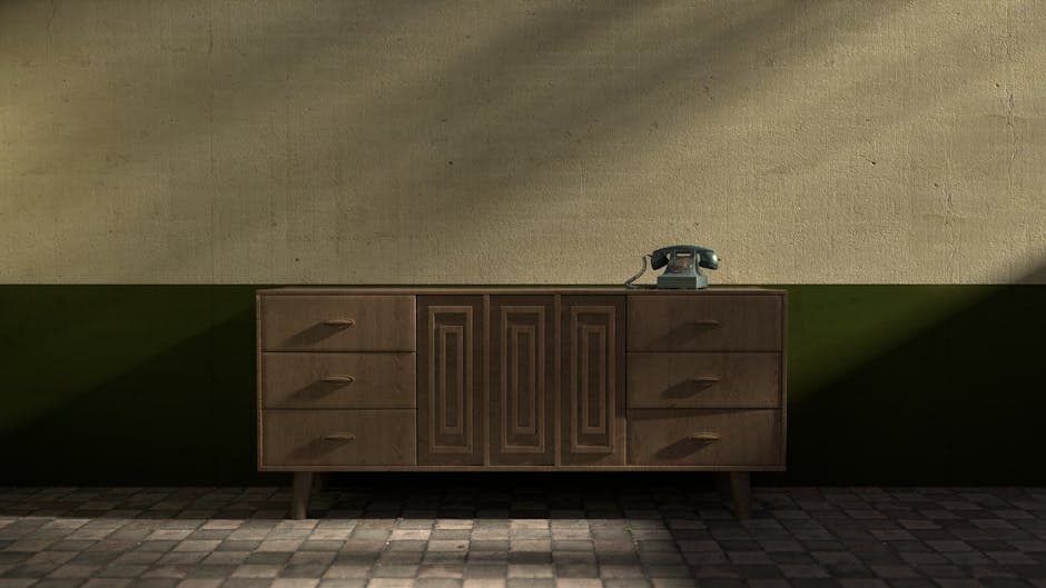 Mid-Century Modern Bohemian moodboard image showing macramé