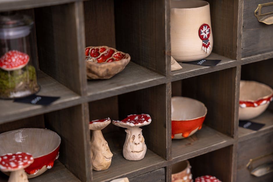 Mushroom Modern visual inspiration with mycelium