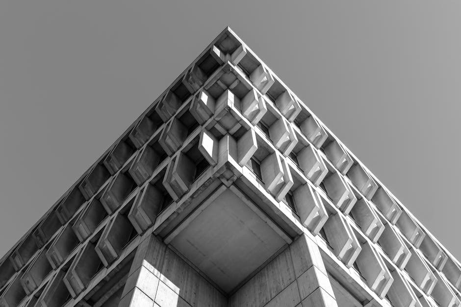 Neo-Brutalist Cyberpunk moodboard image showing steel
