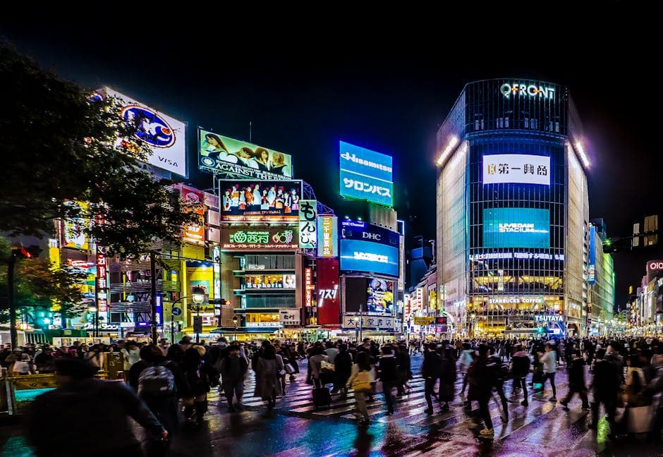 Neo-Shibuya Design aesthetic example featuring metal