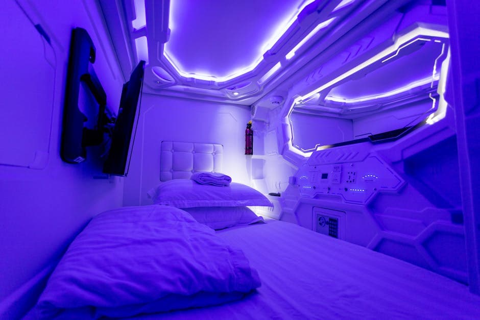 Retro-Futurism Space Age aesthetic idea with chrome (5)