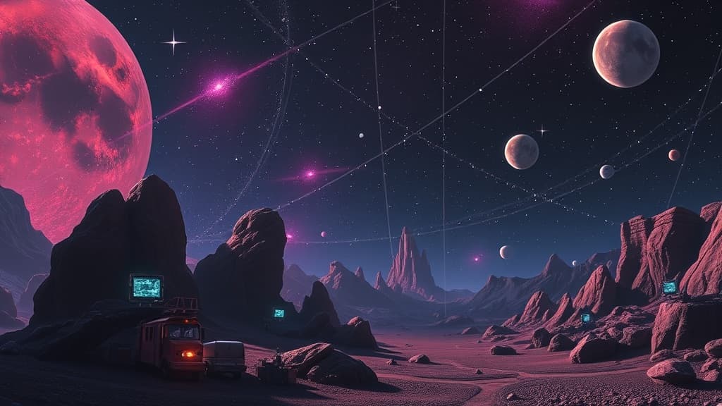 Space Age Retro visual inspiration with vinyl