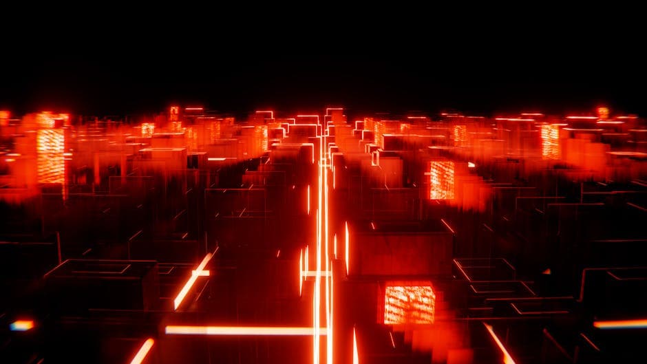 Baroque Cyberpunk moodboard image showing neon lights (10)