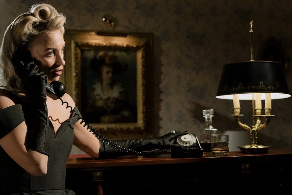 Cybernetic Deco Noir moodboard image showing leather