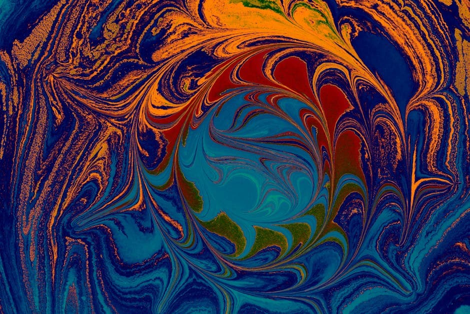 Psychedelic Cyberdelia moodboard image showing neon lights