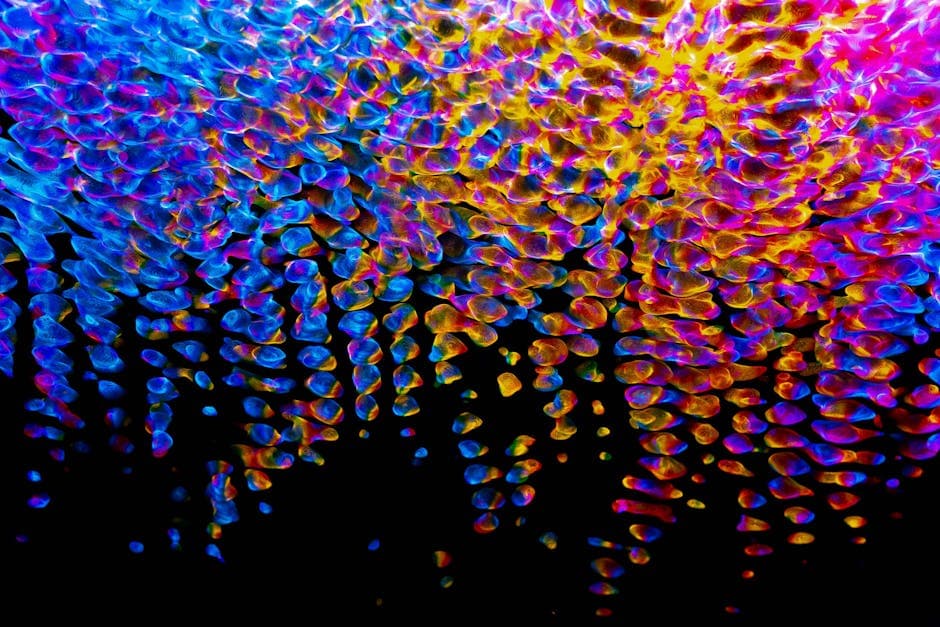 Psychedelic Cyberdelia visual inspiration with glitches