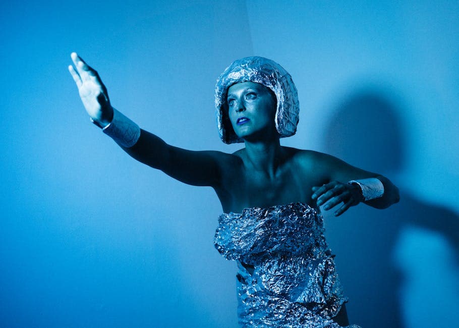 Victorian Futurism moodboard image showing mesh